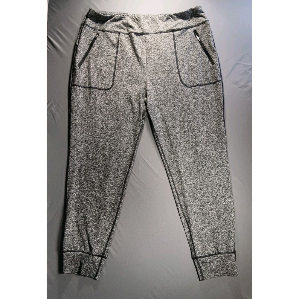 Duluth Trading Co Womens Plushcious Joggers XL Gray Activewear Pants 52835